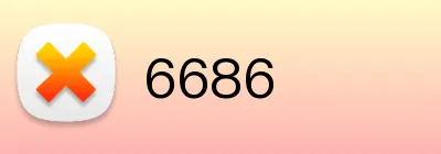 6686 logo